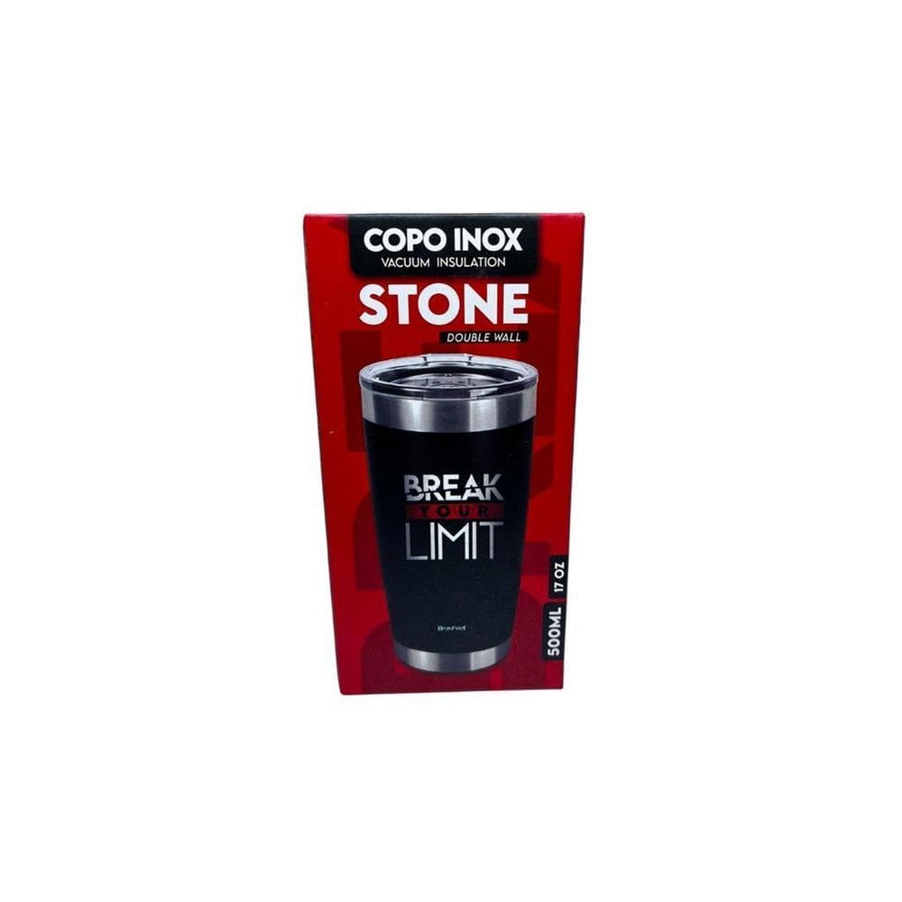 Copo Inox Térmico Stone 500Ml - Break Your Limit