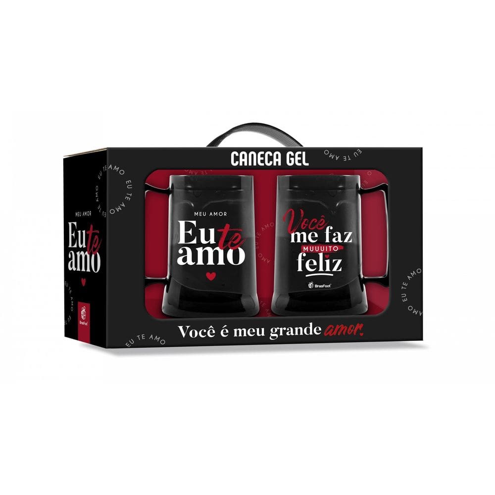 Caneca Gel 300ml - Congela no Freezer - Acrílico