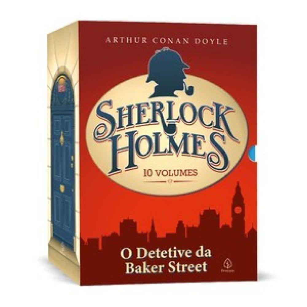 Box Sherlock Holmes Com 10 Livros