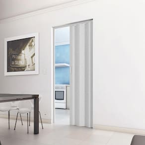 Porta Sanfonada Pvc Plastporta 210x96cm Bcf Puntinato