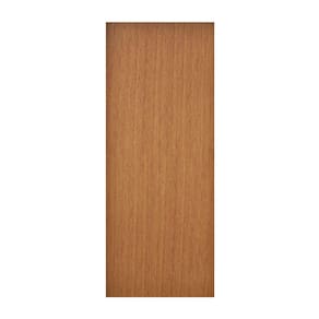 Porta de Madeira 210x90cm Espessura 3,5cm Mso Eucaplac Eucatex Nogal Mel