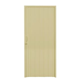 Porta Sanfonada PVC Polifort 210 x 70cm Bege