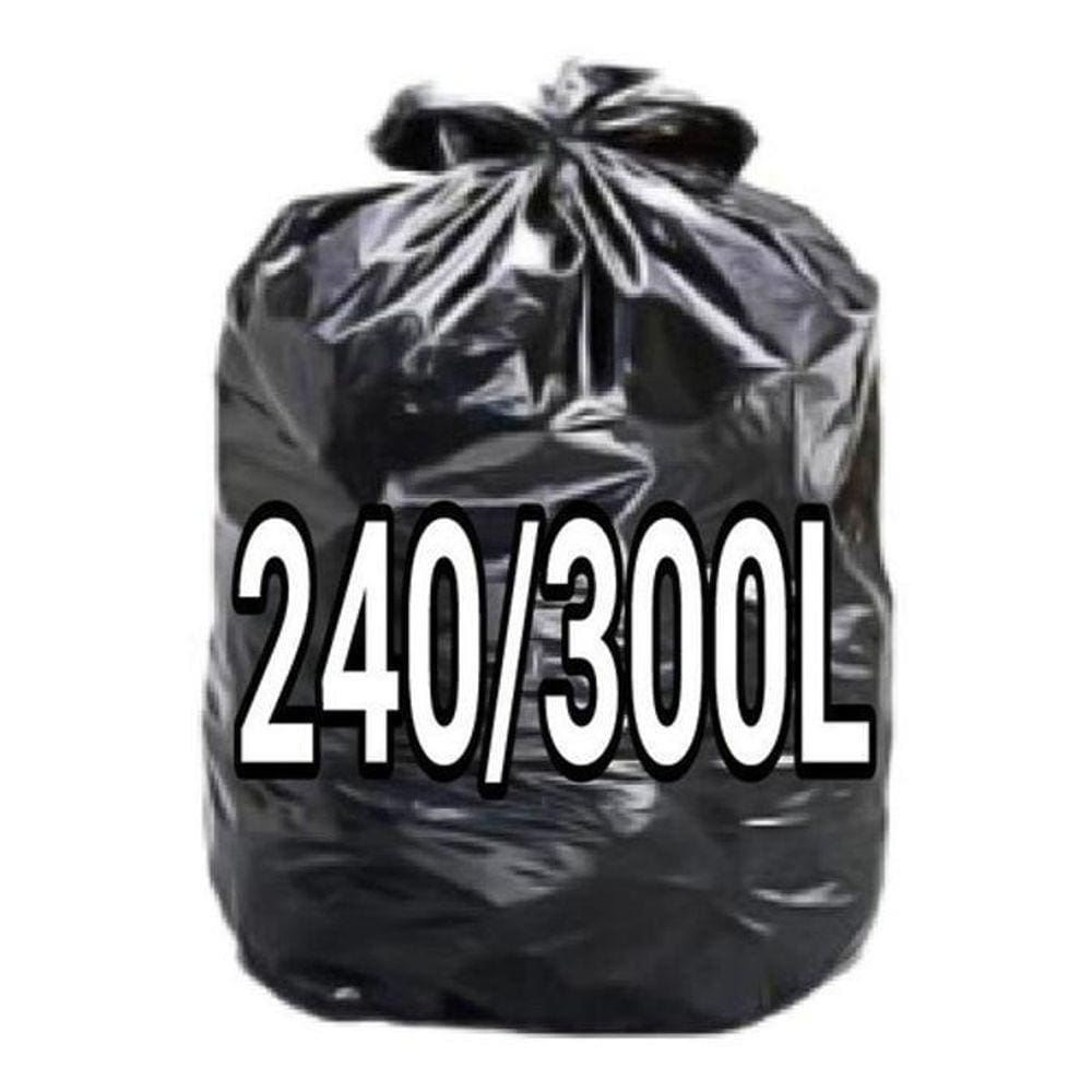 Sacos De Lixo 240 300 Litros Super Reforçado 150 Sacos