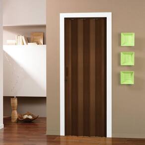 Porta Sanfonada Pvc Pronta 210x84cm Bcf Imbuia