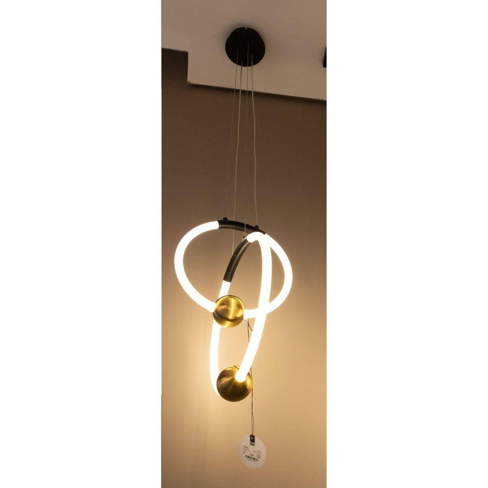 Pendente Mondo 1xled 30w Bella Iluminação Preto