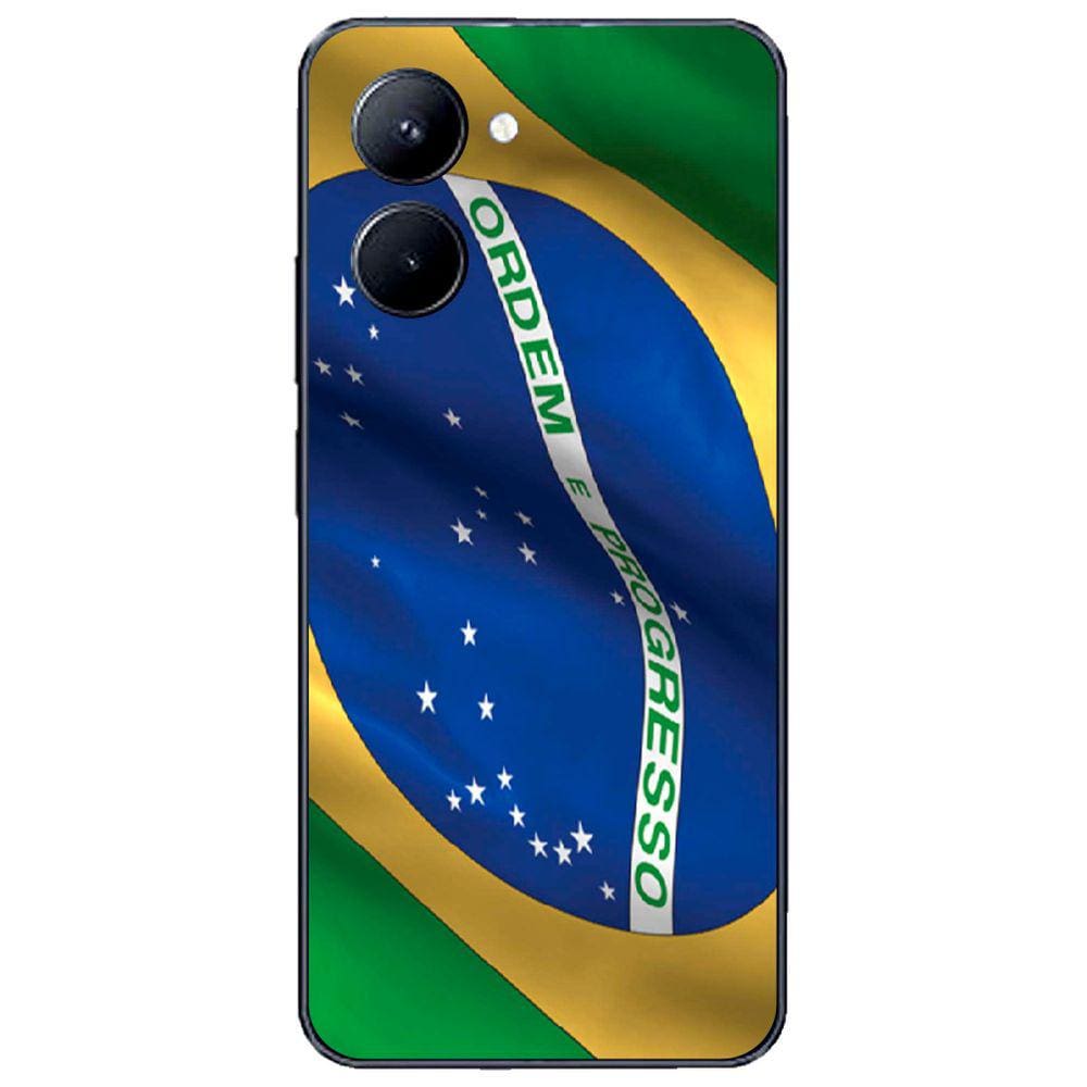 Capa Adesivo Skin628 Verso Para Realme C33 (2023)