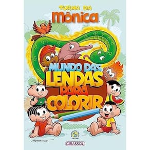 Turma Da Mônica - Mundo Das Lendas Para Colorir