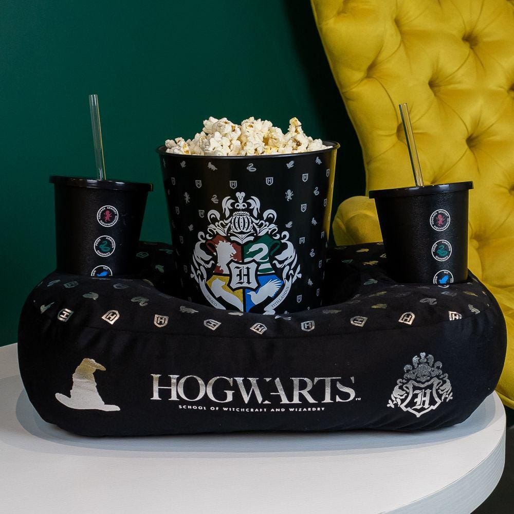Kit Pipoca Harry Potter Black Houses Of Hogwarts