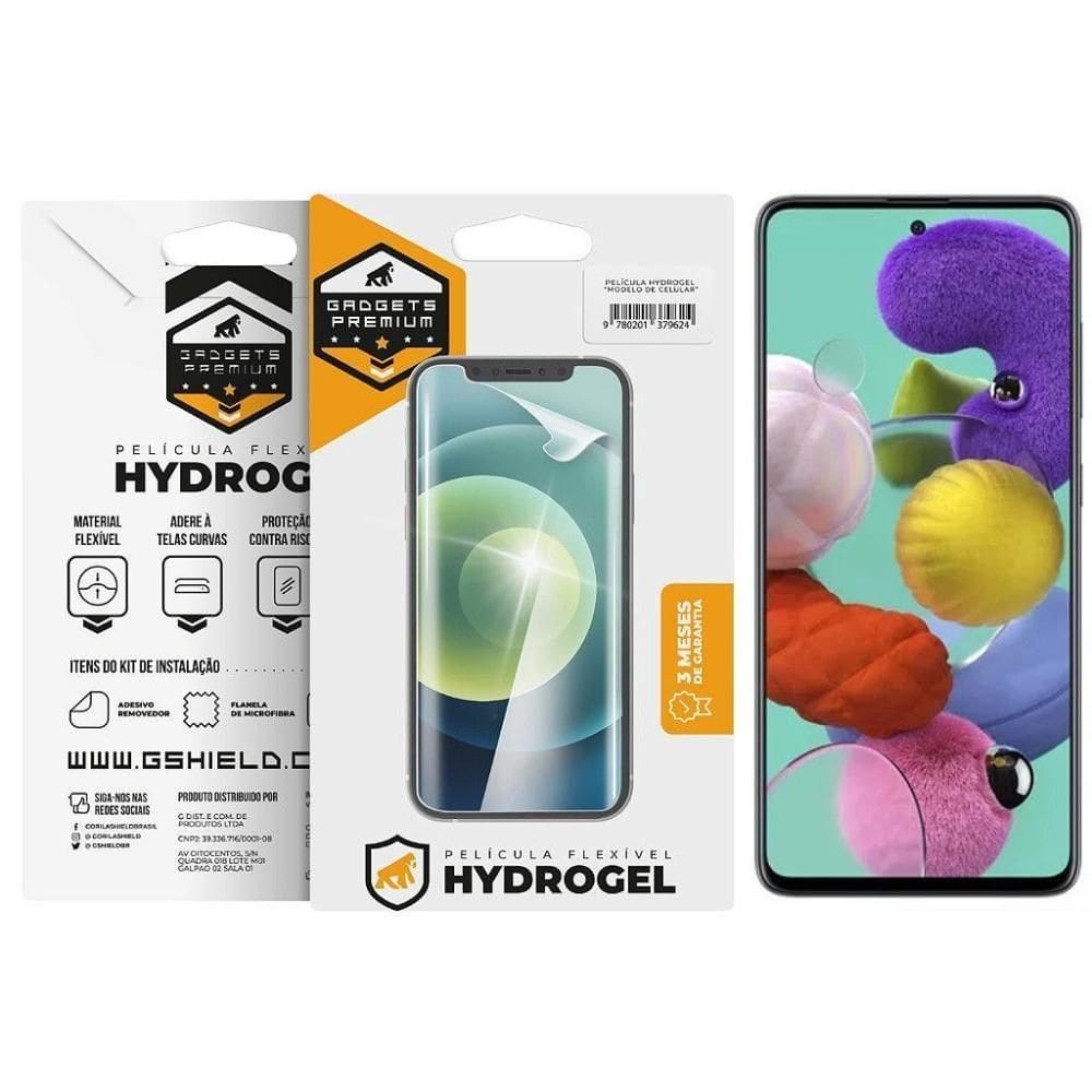 Película Para Samsung Galaxy A51 - Hydrogel Gamer Fosca - Gshield