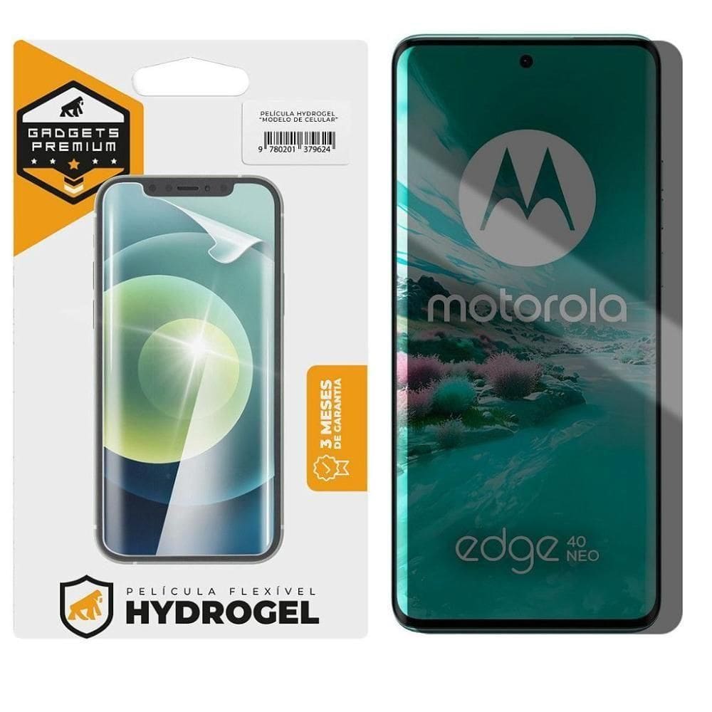 Película Para Motorola Edge 40 Neo 5g - Privacidade Hydrogel - Gshield