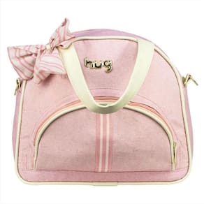 Bolsa De Maternidade Hug Média Essencial Rosa