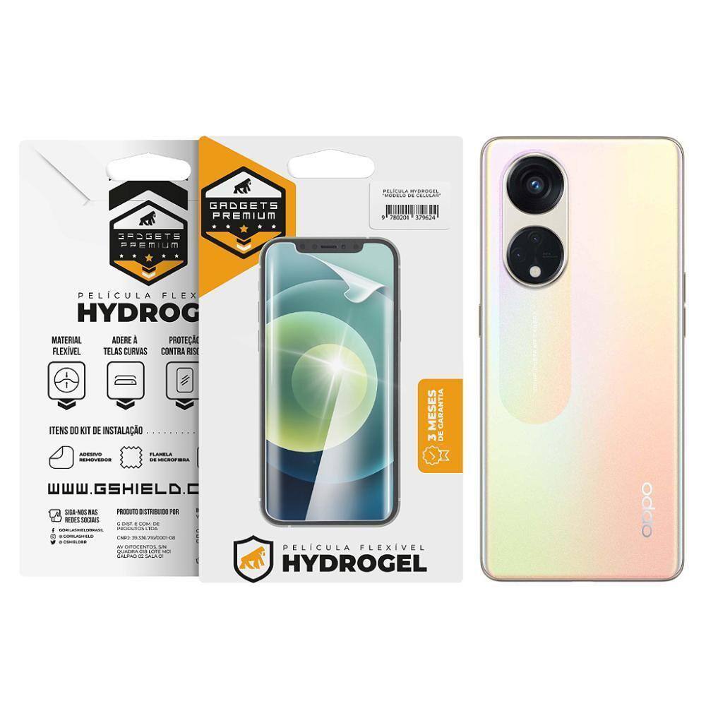 Película Para Oppo Reno 8T 5G -Traseira Hydrogel Hd- Gshield
