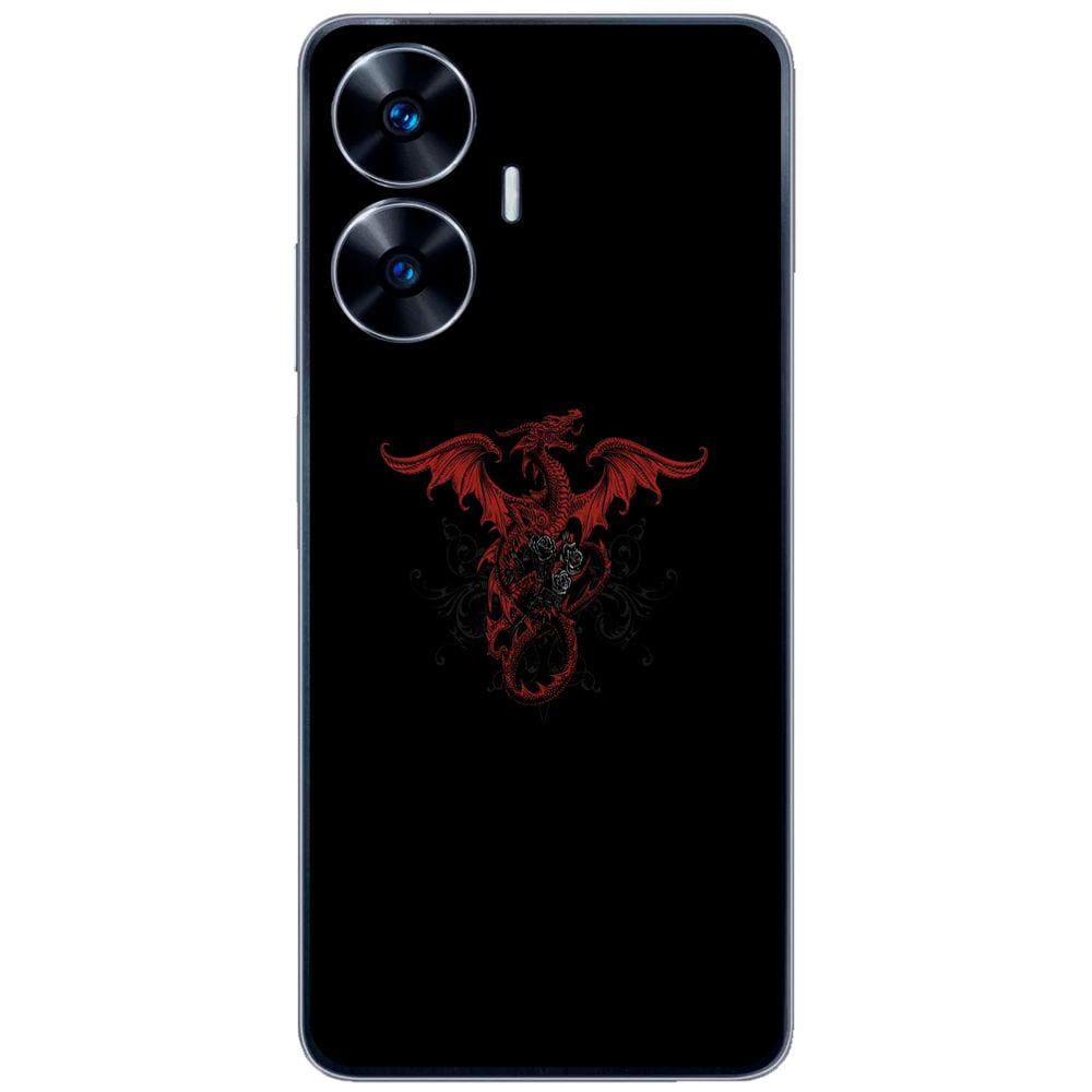 Capa Adesivo Skin255 Verso Para Realme C55 (2023)