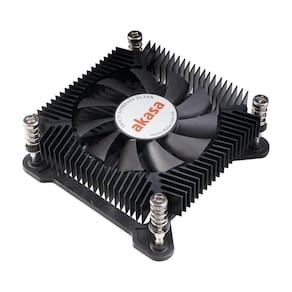 Cooler Para Processador Ak-cc6309ep01 Intel Low Profile Akasa Preto