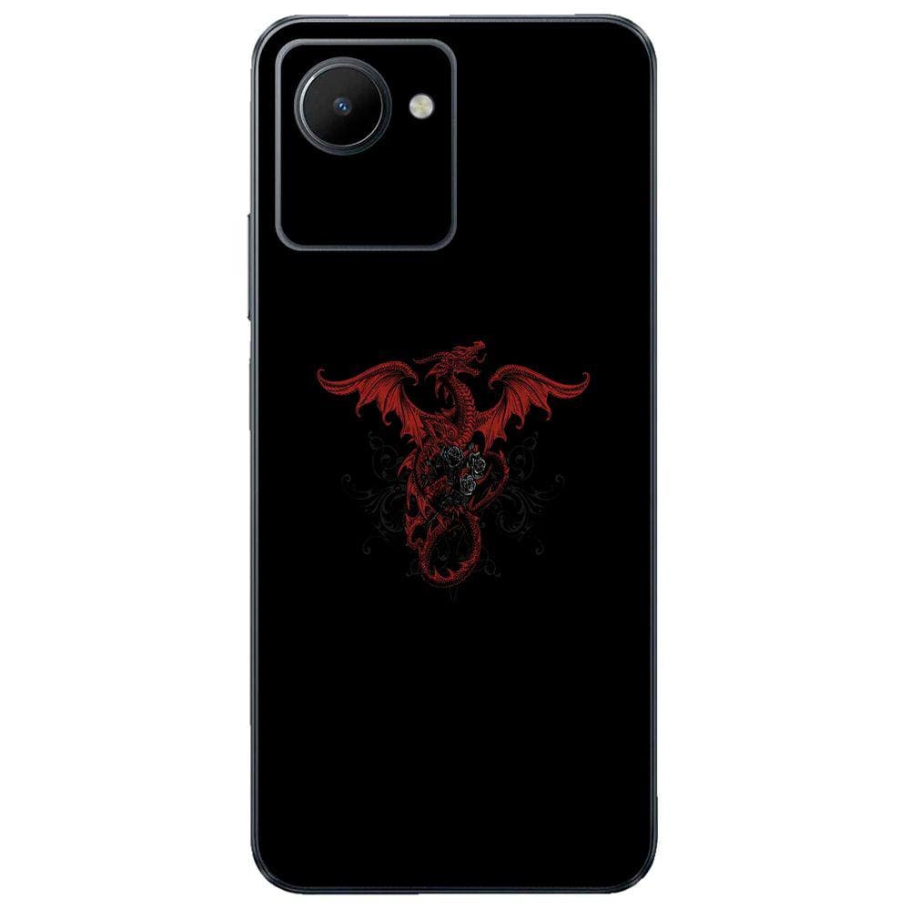 Capa Adesivo Skin255 Verso Para Realme C30s (2022)