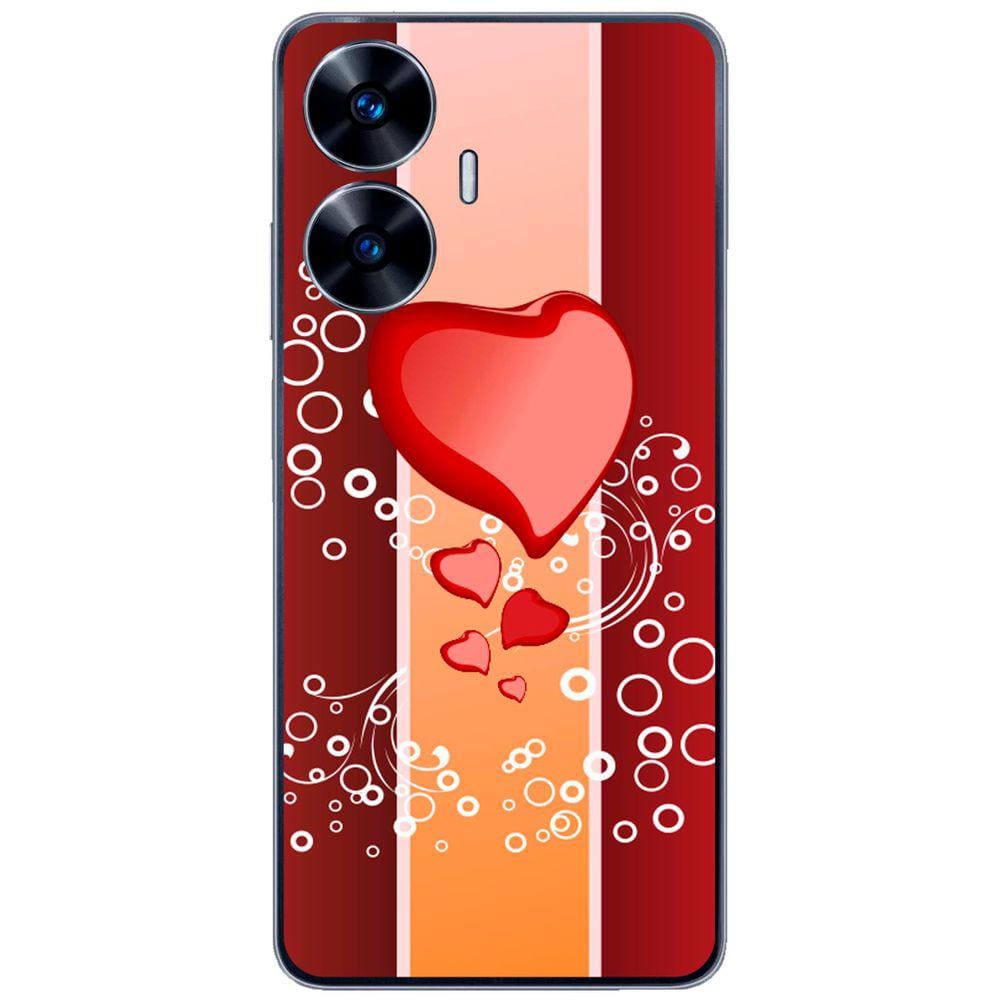 Capa Adesivo Skin372 Verso Para Realme C55 (2023)