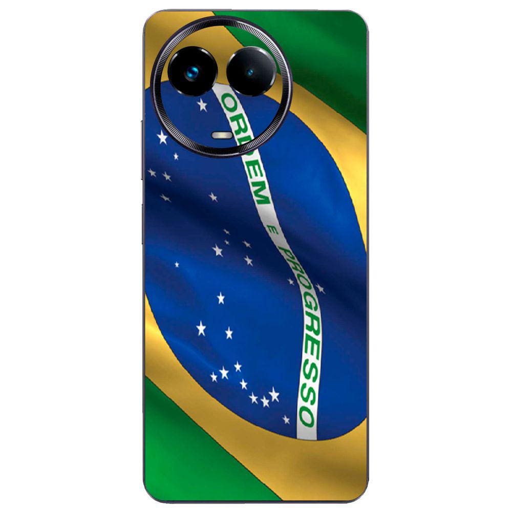 Capa Adesivo Skin628 Verso Para Realme 11X 5G
