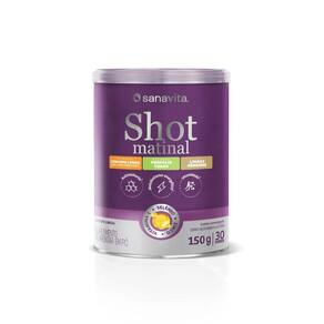 Shot Matinal Sanavita Sabor Limão 150G