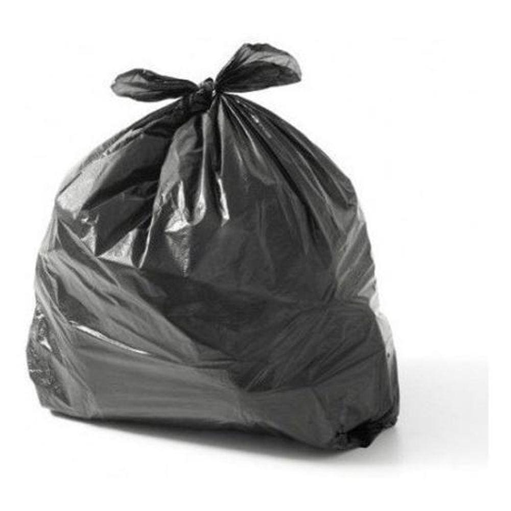 Saco De Lixo 100 + 200 Litros Preto Super Reforçado