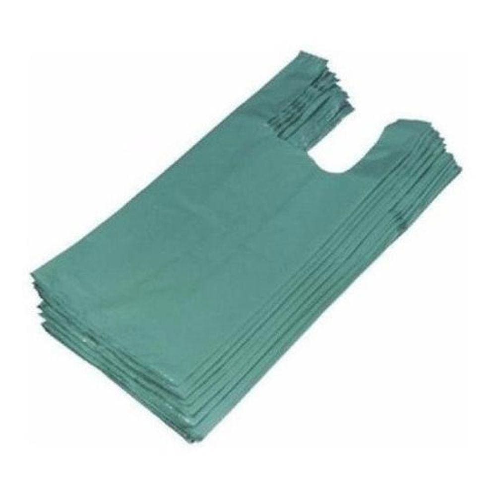Sacola Reciclada 40X50 Verde Com 5Kg Lojas