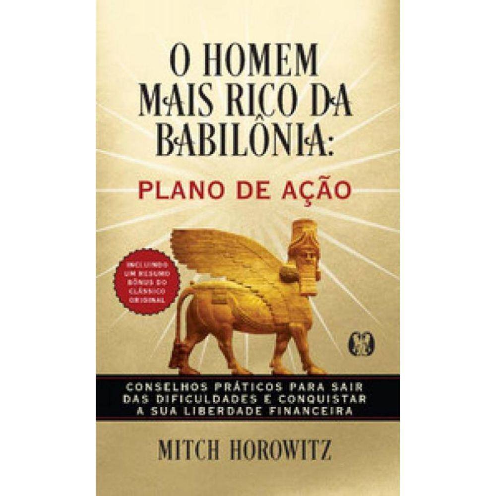 Livro O Homem Mais Rico Da Babilônia Plano De Ação