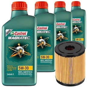 4 Óleo Sintético 5W30 e Filtro Toro 1.8 Flex 2016 a 2018