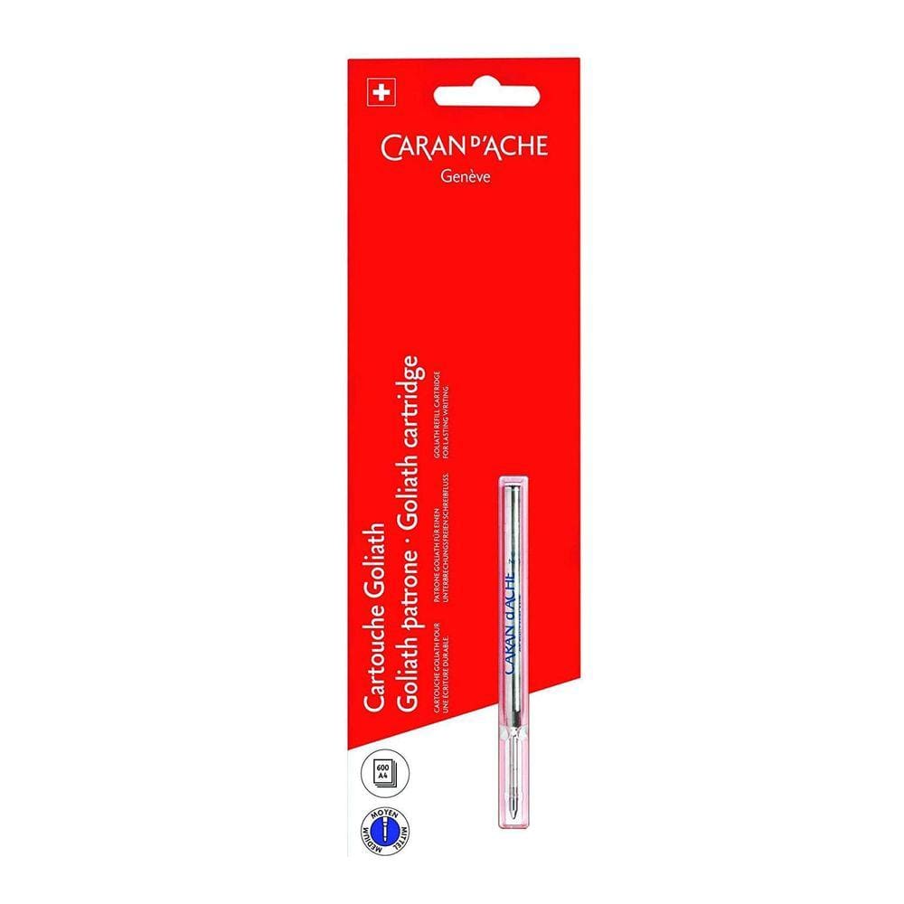 Carga Para Caneta Esferográfica Caran D`Ache Goliath Azul M