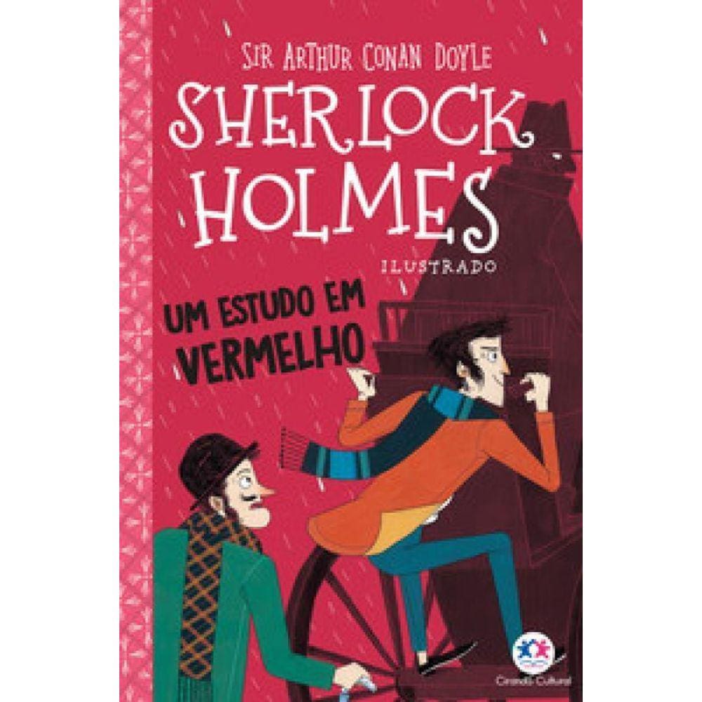 Sherlock Holmes Ilustrado Um Estudo Em Vermelho