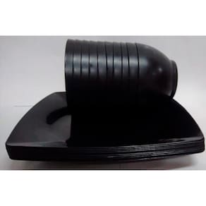 Kit 10 Pratos Preto Quadrado + 10 Cumbuca 400Ml -Atacados