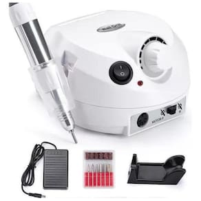 Lixa Motor Porquinho Para Unhas Profissional Bivolt - Branco