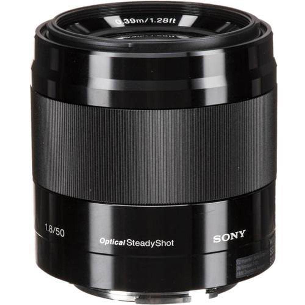 Lente Sony E 50mm f/1.8 OSS - Estabilização Óptica de Imagem