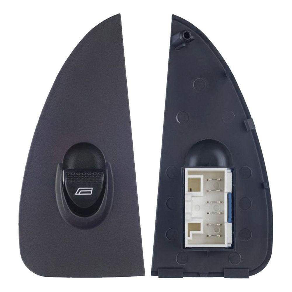 Interruptor Vidro Eletrico Frente Direito Palio Fire Preto