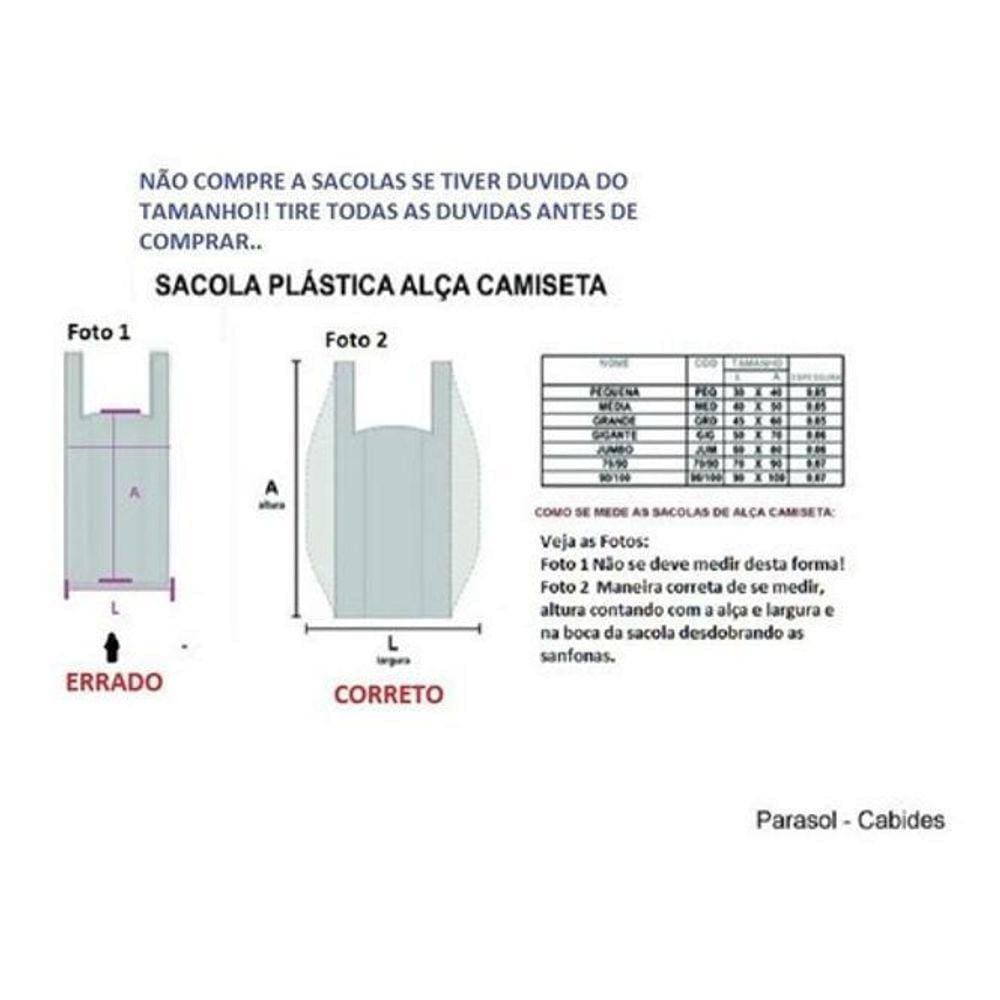 Sacolas Plasticas Branca Reciclada Reforçada 70X90 25 Kg