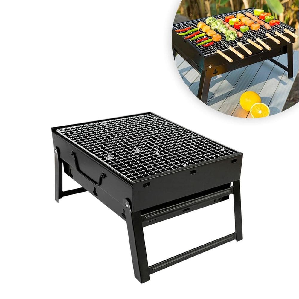 Mini Churrasqueira Portátil Dobrável Ape Churrasco 44X29Cm