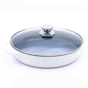 Caçarola Hercules Indução Antiaderente 30cm 3,5L Branca