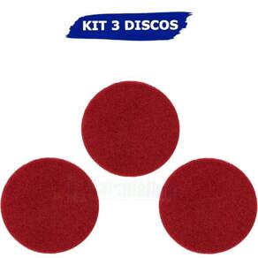 3 Disco Limpeza Verde 410Mm Enceradeira Scotch-Brite 3M
