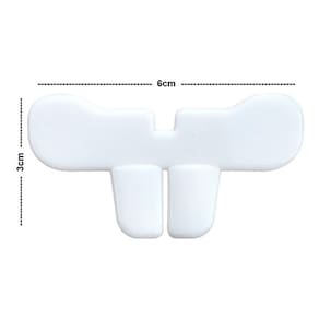 Kit 25 Dentes De Coelho Fake Fantasia Coelhinho Caça Ovos