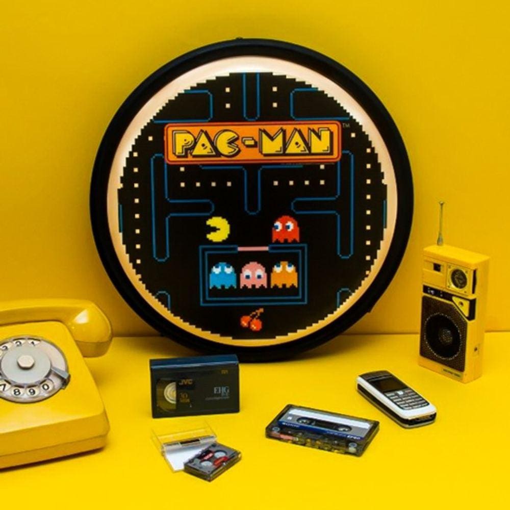 Luminária Pac-Man Doodle