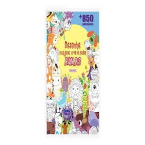 Desenhe, Imagine, Crie E Pinte Animais