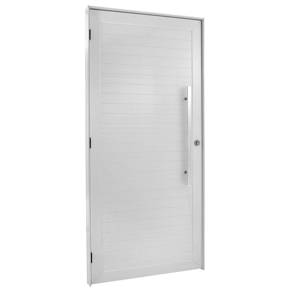Porta Lambril de Giro com Puxador Direita Topsul 210x90cm Esquadrisul Branco
