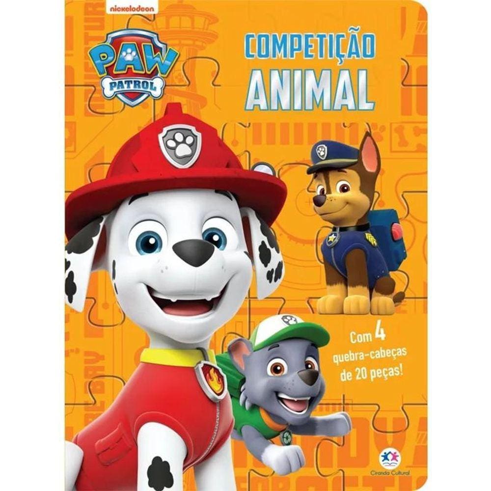 Quebra-Cabeça - Patrulha Canina - Competição Animal
