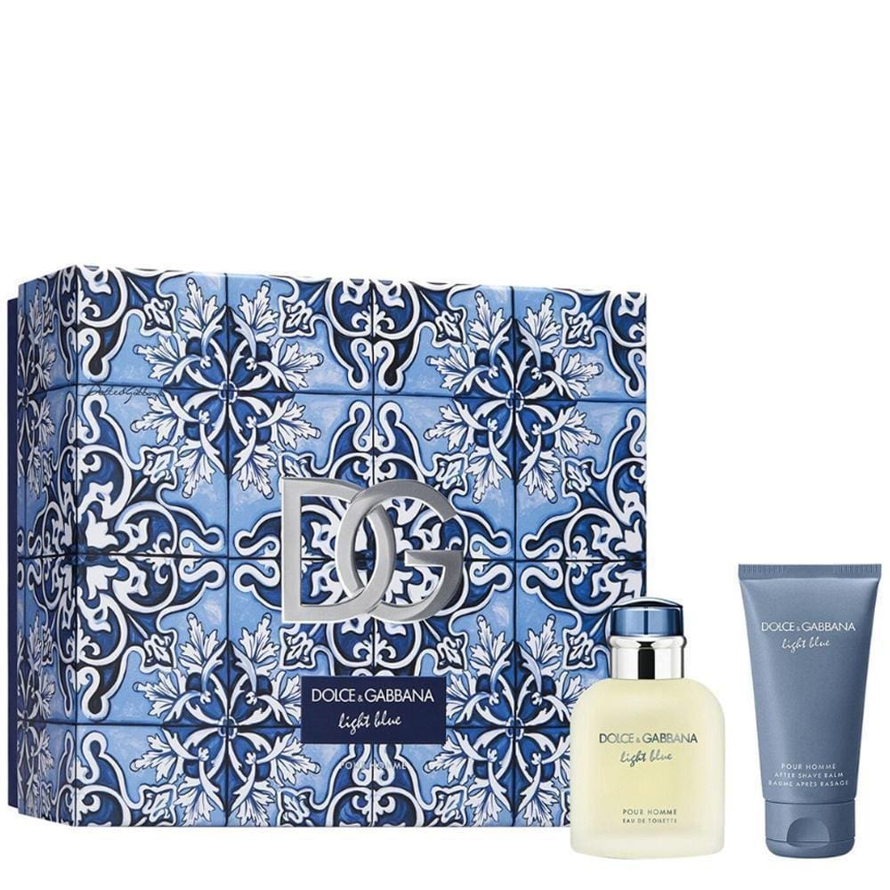 Kit Light Blue Pour Homme D&G Edt 75Ml + As 50Ml