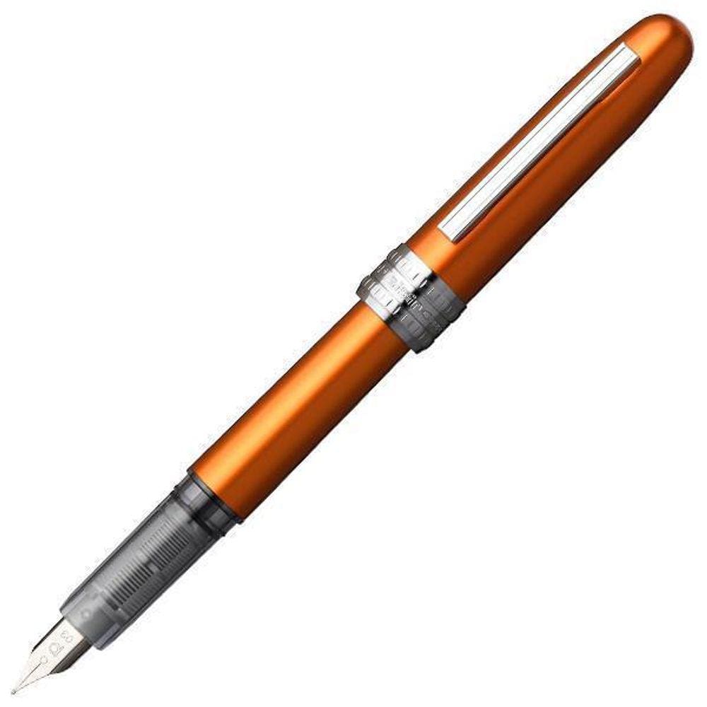 Caneta Tinteiro Platinum Plaisir Nova Orange