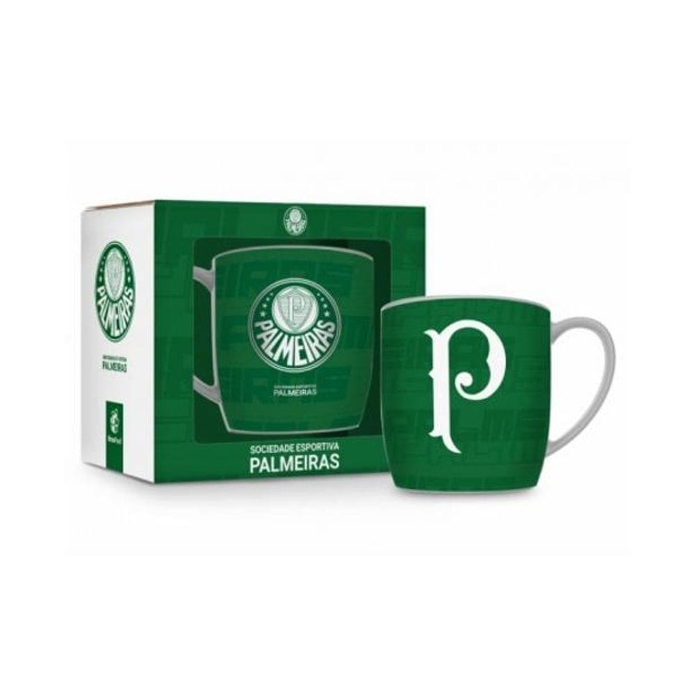 Caneca Porcelana Urban 360Ml Times - Palmeiras 1