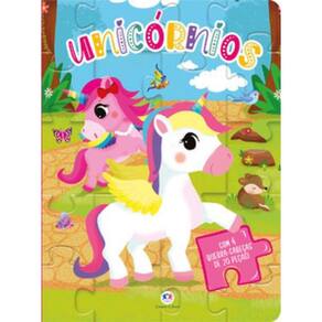 Livro Quebra - Cabeça Unicórnios