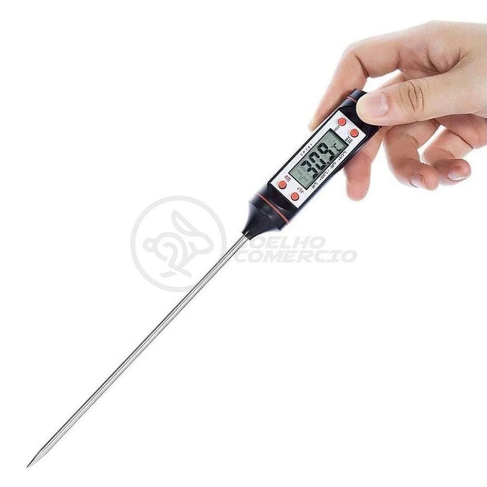 Termômetro Culinário Alimentos E Líquidos -50ºc A +300ºc