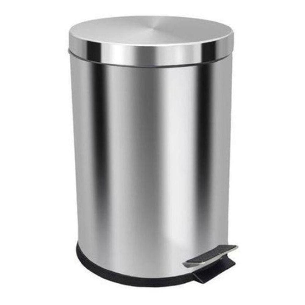 Cesto Com Pedal Inox 30 Litros