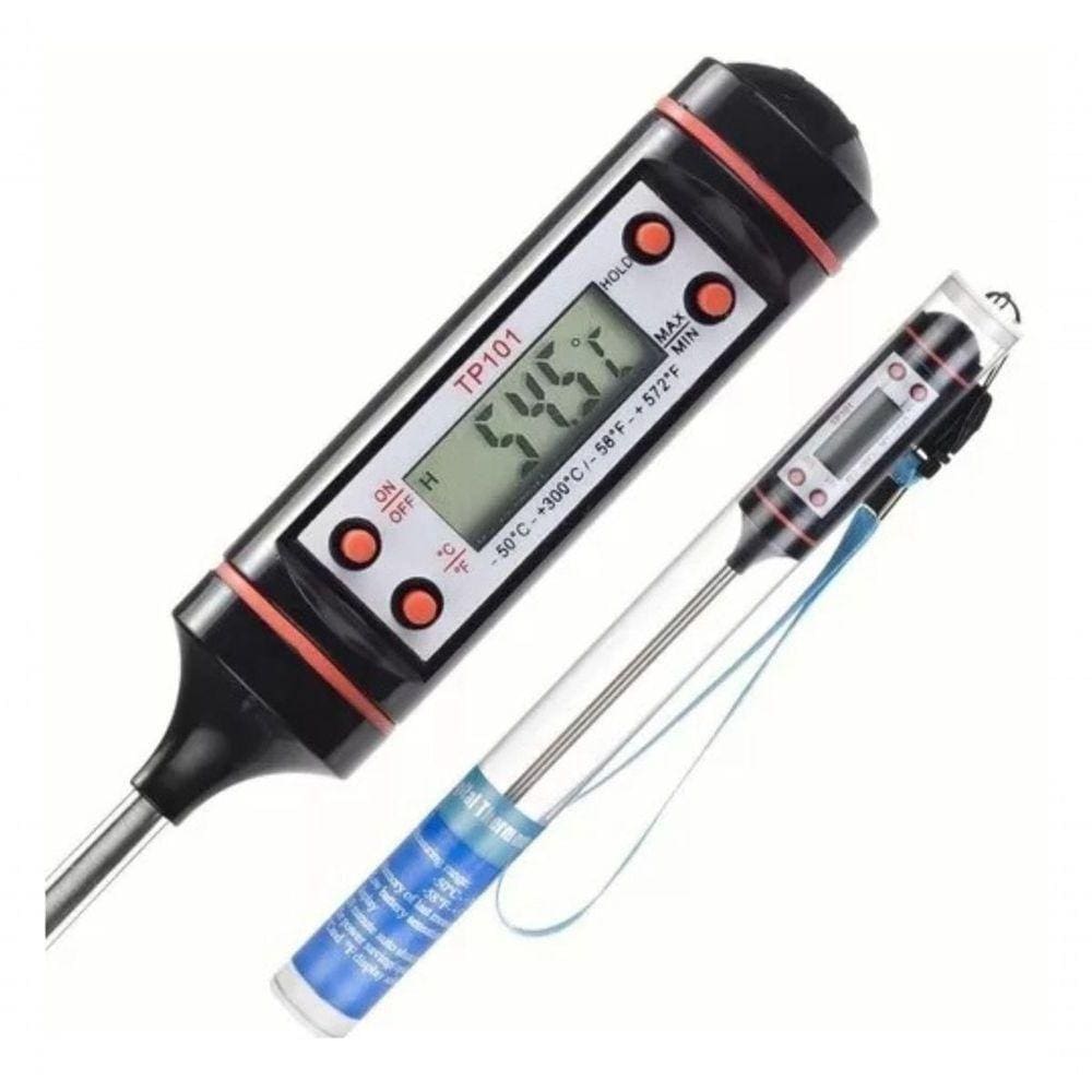Termômetro Tp101 Culinário Digital Espeto Alimento Cozinha