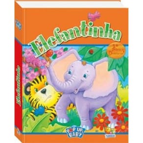 Livro Pop Ups Baby- Elefantinha