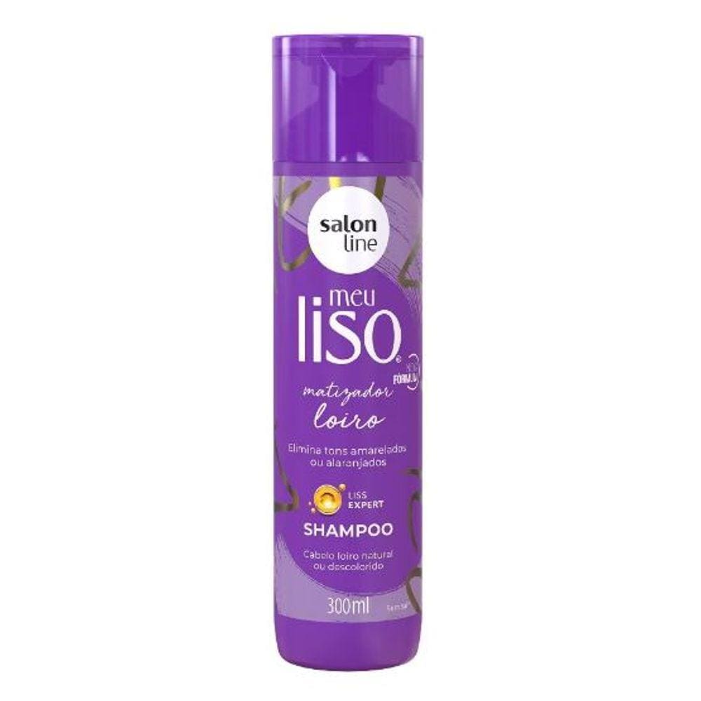 SalonLine Shampoo Meu Liso Matizador - 300ml